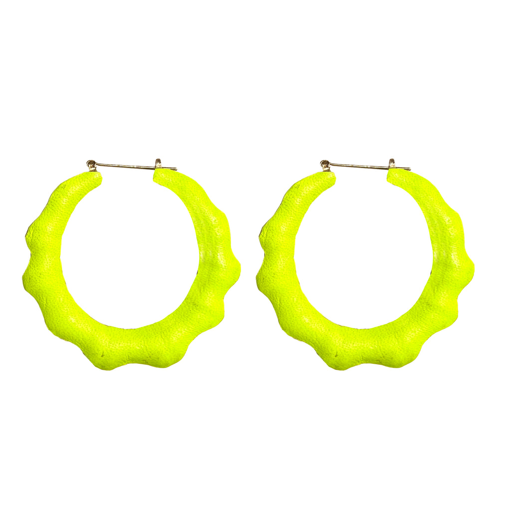 NEON YELLOW OVAID – Seville Michelle